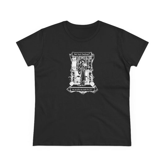 Violin for you semi-fit t shirt