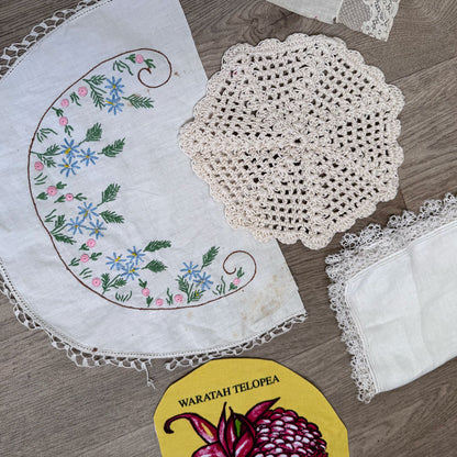 Waratah linen fabric pack