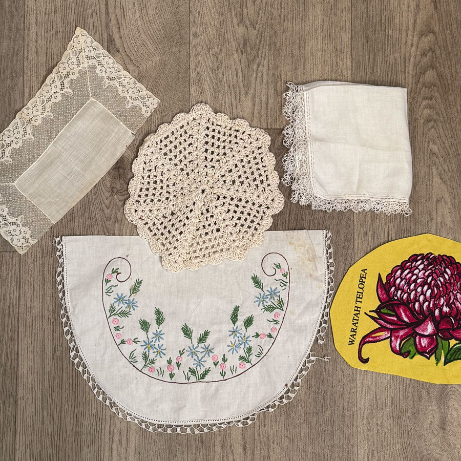Waratah linen fabric pack