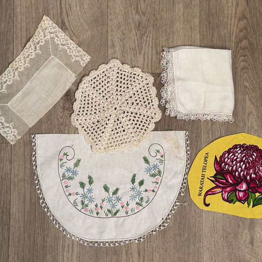Waratah linen fabric pack