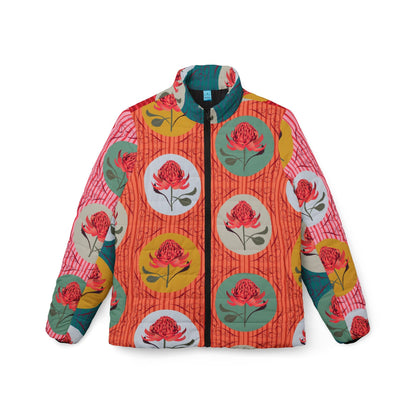 RTS Womens Puffer jacket Waratah Symphony M