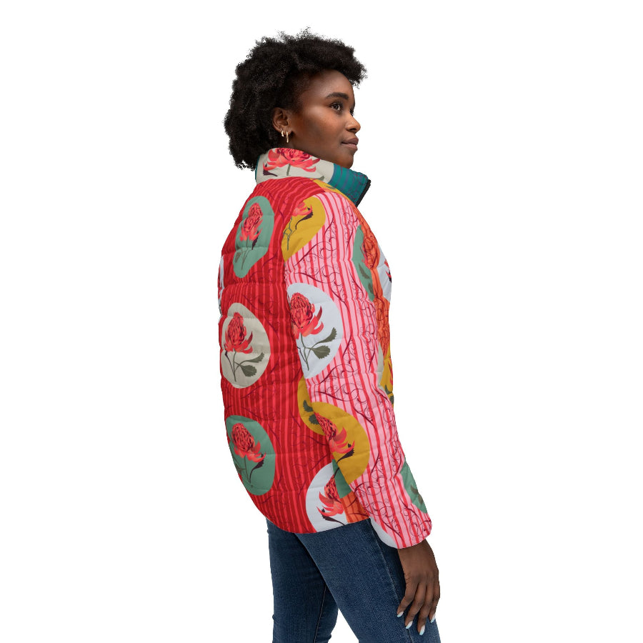 RTS Womens Puffer jacket Waratah Symphony M