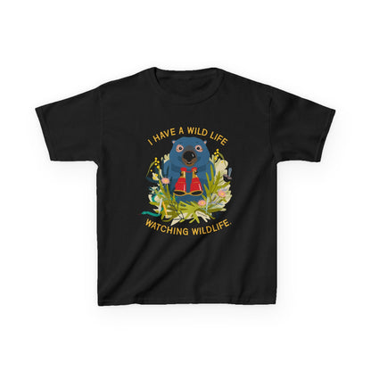 Watching Wildlife kids t shirt