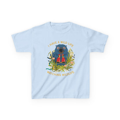 Watching Wildlife kids t shirt