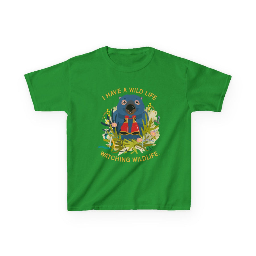 Watching Wildlife kids t shirt