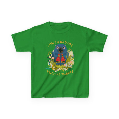 Watching Wildlife kids t shirt