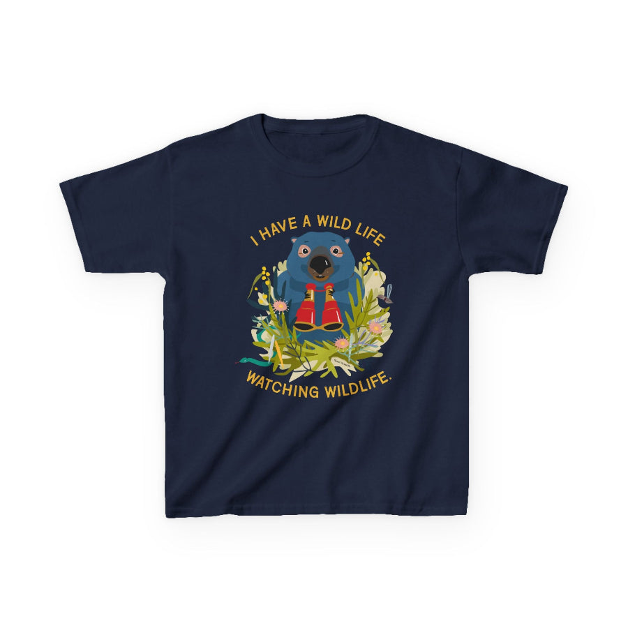 Watching Wildlife kids t shirt