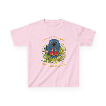 Watching Wildlife kids t shirt