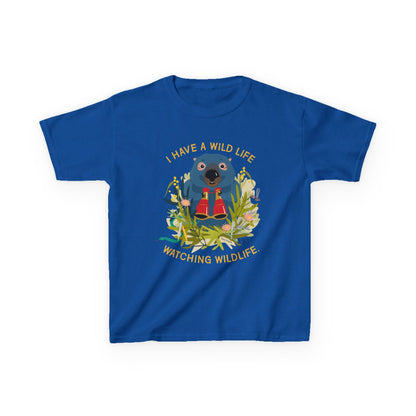 Watching Wildlife kids t shirt