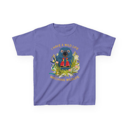 Watching Wildlife kids t shirt