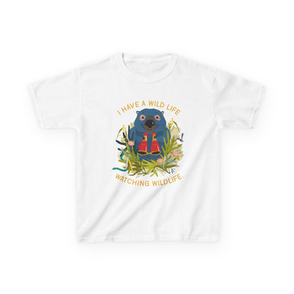 Watching Wildlife kids t shirt