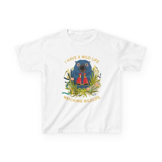 Watching Wildlife kids t shirt