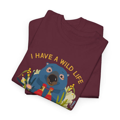 Watching wildlife classic cotton t shirt