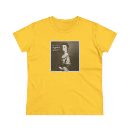 We overthrow the patriarchy on Thursday semi-fit t shirt