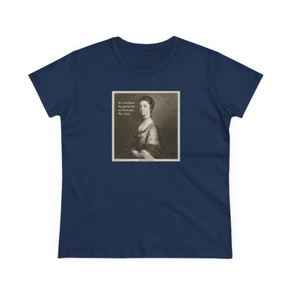 We overthrow the patriarchy on Thursday semi-fit t shirt