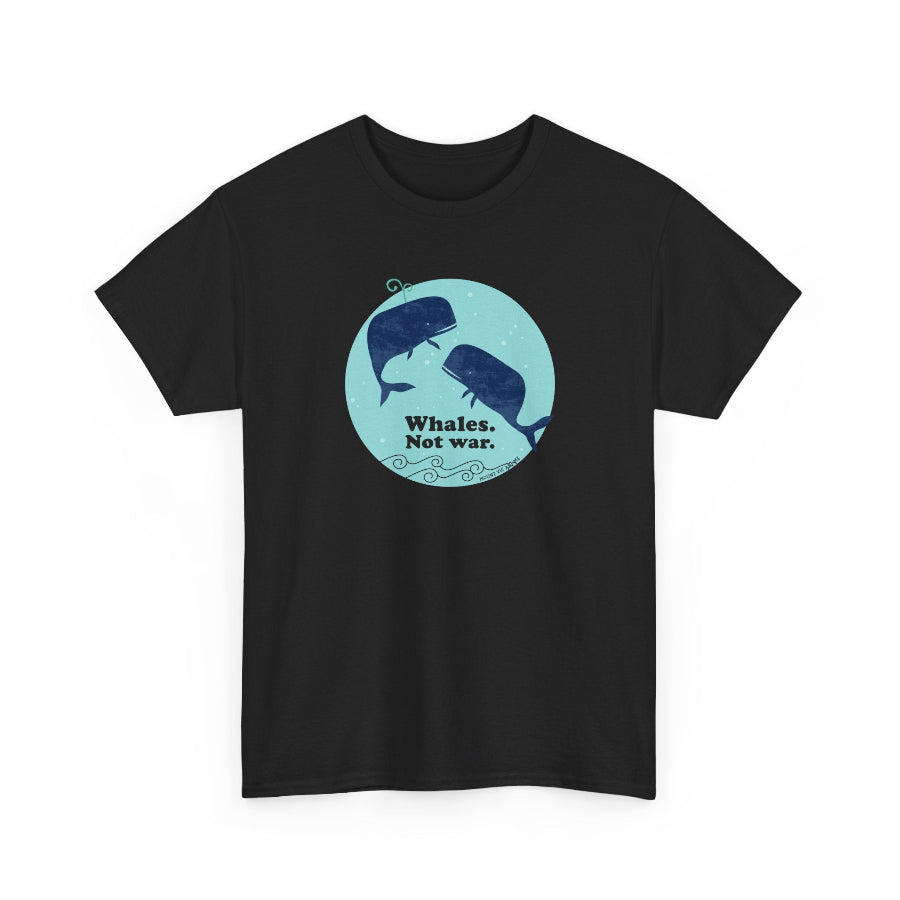 Whales. Not war. Classic t shirt
