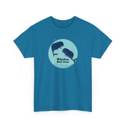 Whales. Not war. Classic t shirt