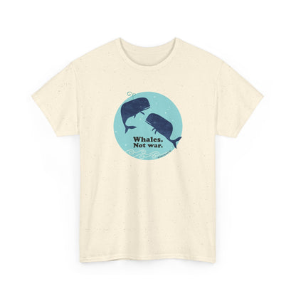Whales. Not war. Classic t shirt
