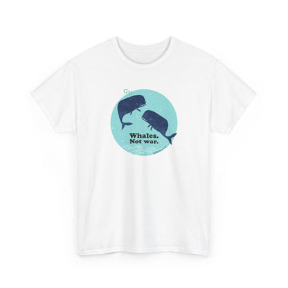 Whales. Not war. Classic t shirt