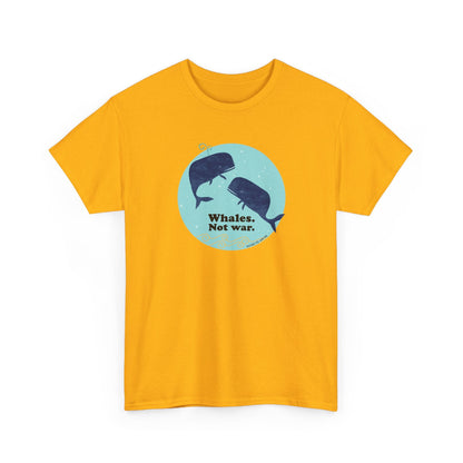 Whales. Not war. Classic t shirt
