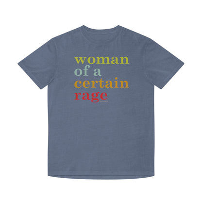 Woman of a certain rage faded t shirt