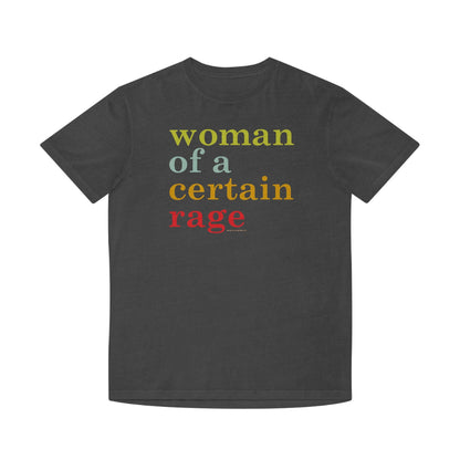 Woman of a certain rage faded t shirt