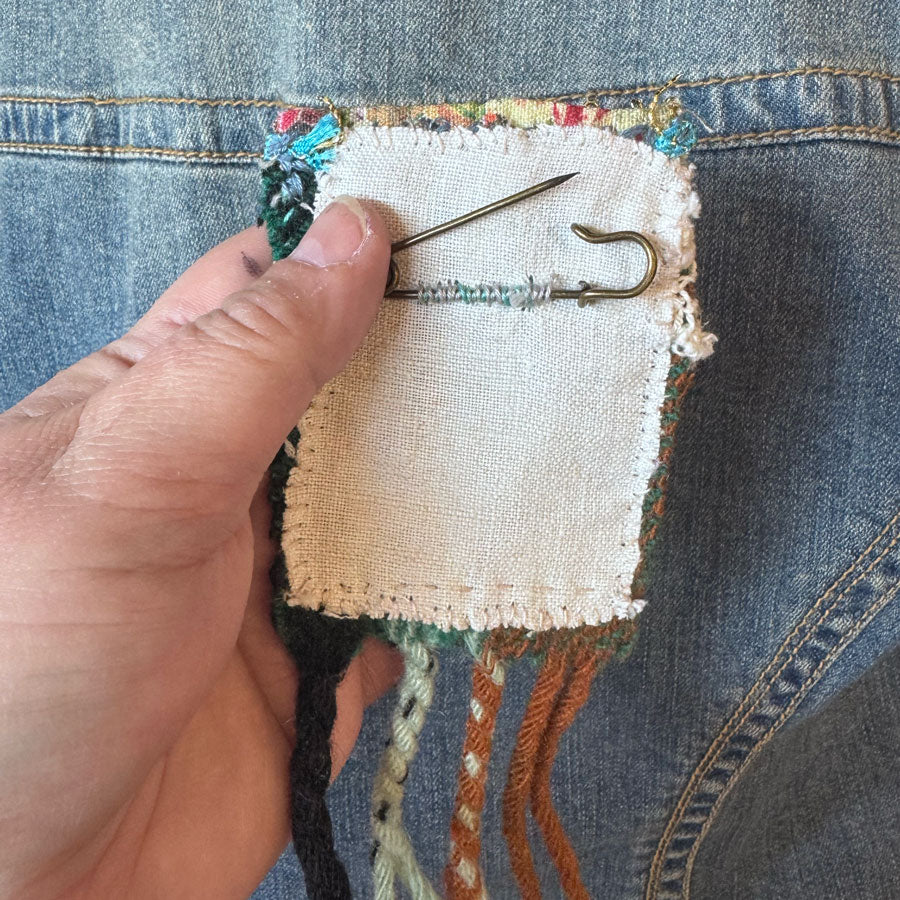 Yesterday brooch