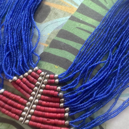 African beaded necklace