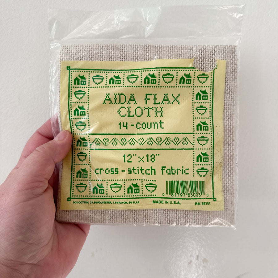 Aida flax cloth