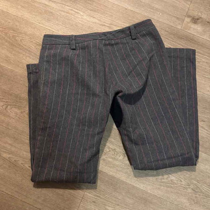 sz 12 Alannah Hill grey flannel trousers