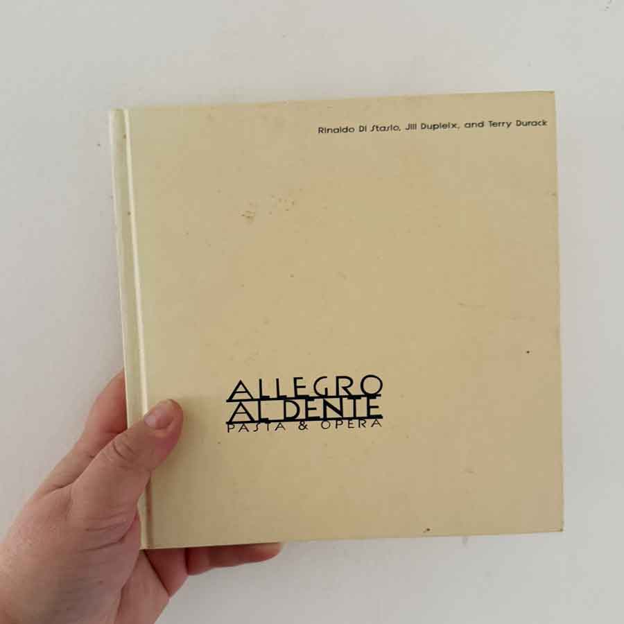Allegro Al Dente cookbook