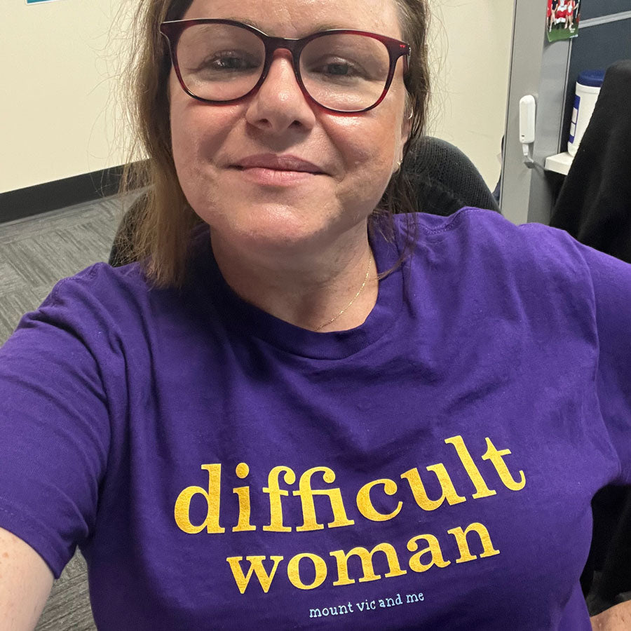 BESTSELLER Difficult woman classic t shirt