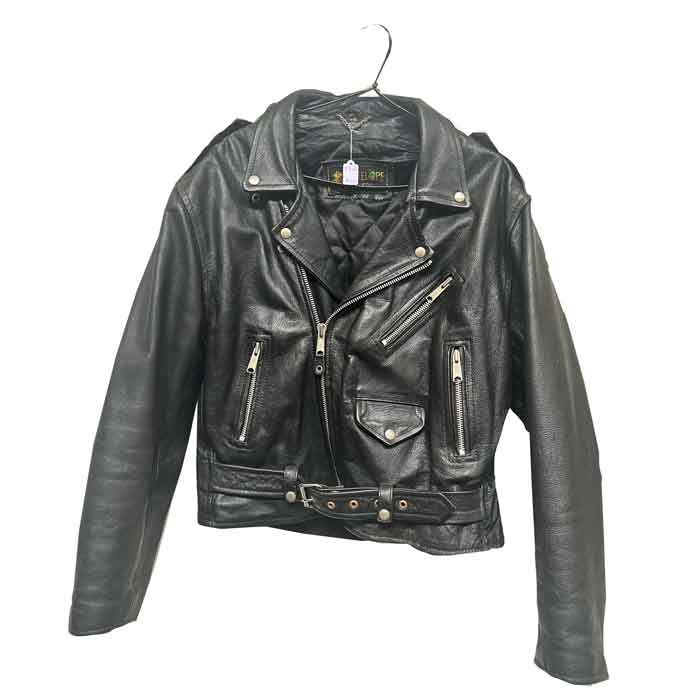 sz 46 Brando classic leather motorcycle jacket