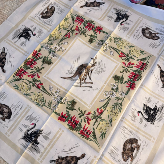 Australian animals tablecloth