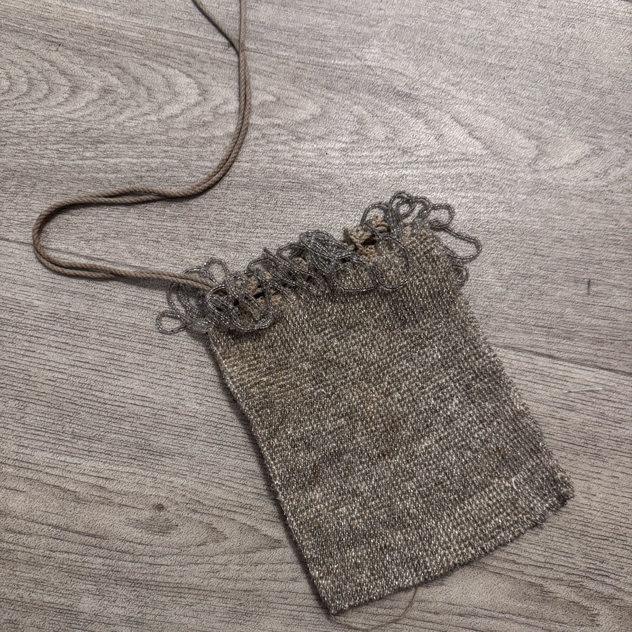 Misers gold beaded purse vintage