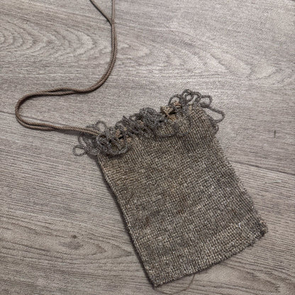 Misers gold beaded purse vintage