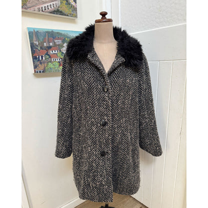 sz 20 Beme black retro coat