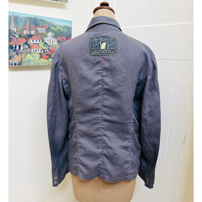 Upcycled United Colours of Benetton linen jacket