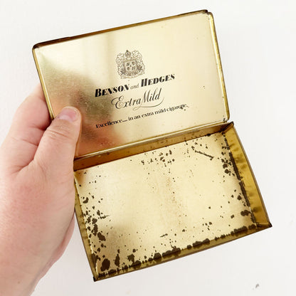 Benson and Hedges vintage cigarette tin