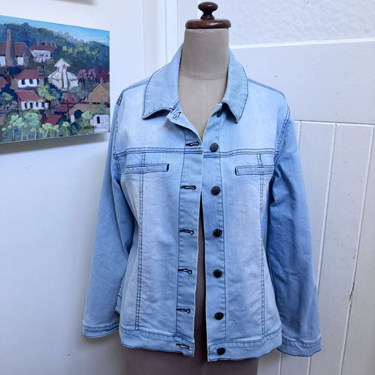 sz 12 Betty Basics denim jacket