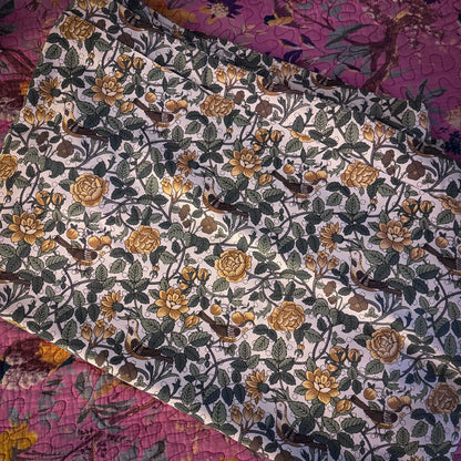 Bird curtain rubber-backed