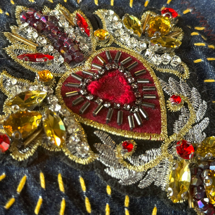 sz 112S Bisley heart overalls