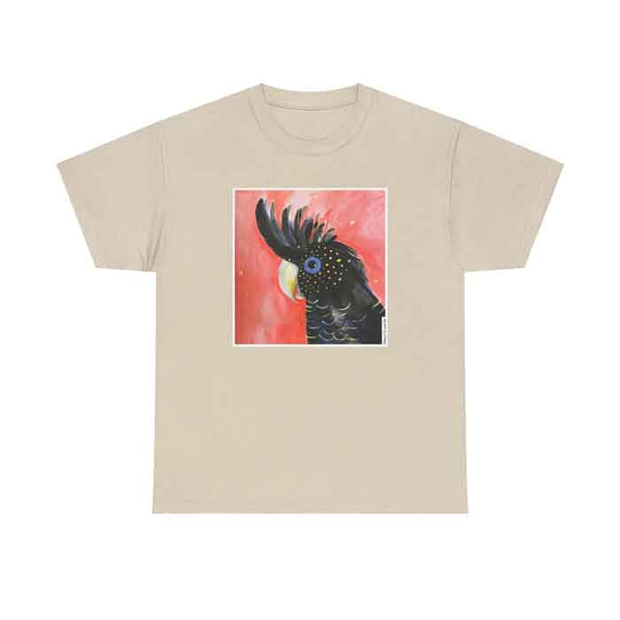 Black Cockatoo classic cotton t shirt