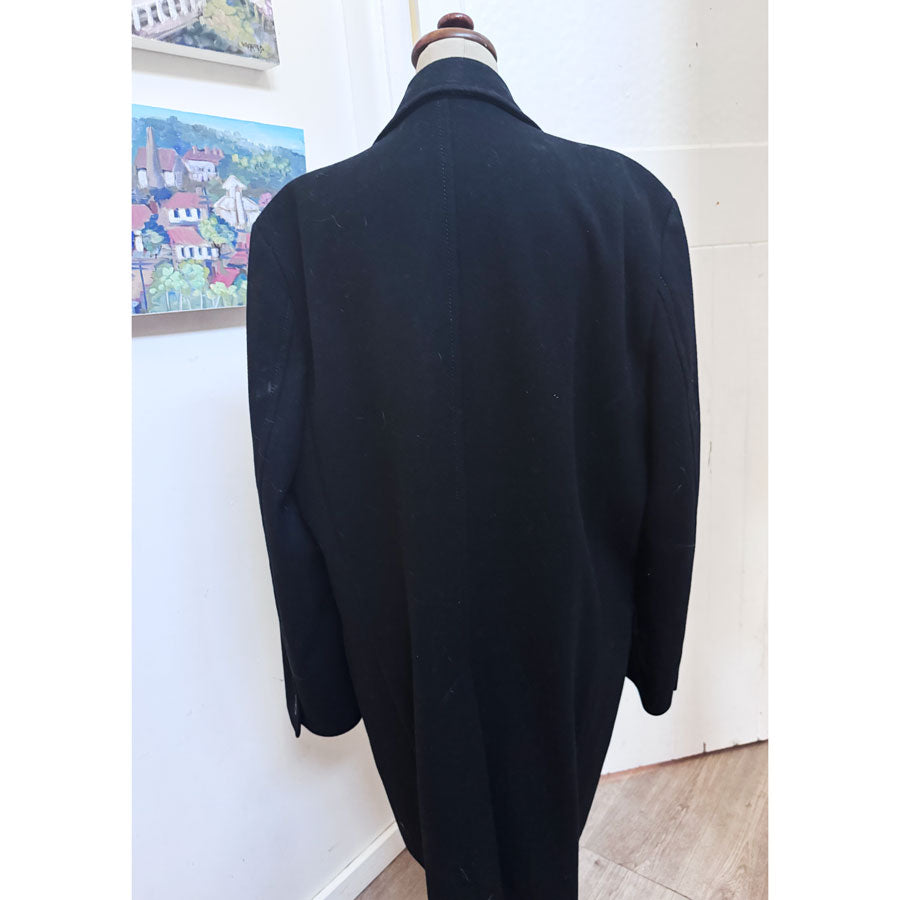 Black Abercrombie style coat