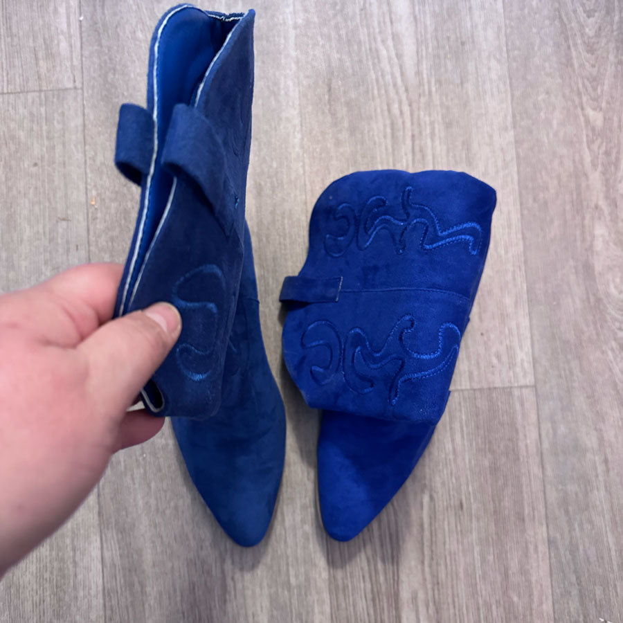 sz 12 blue cowboy boots