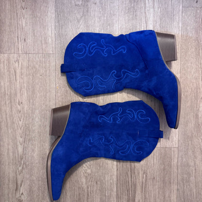 sz 12 blue cowboy boots