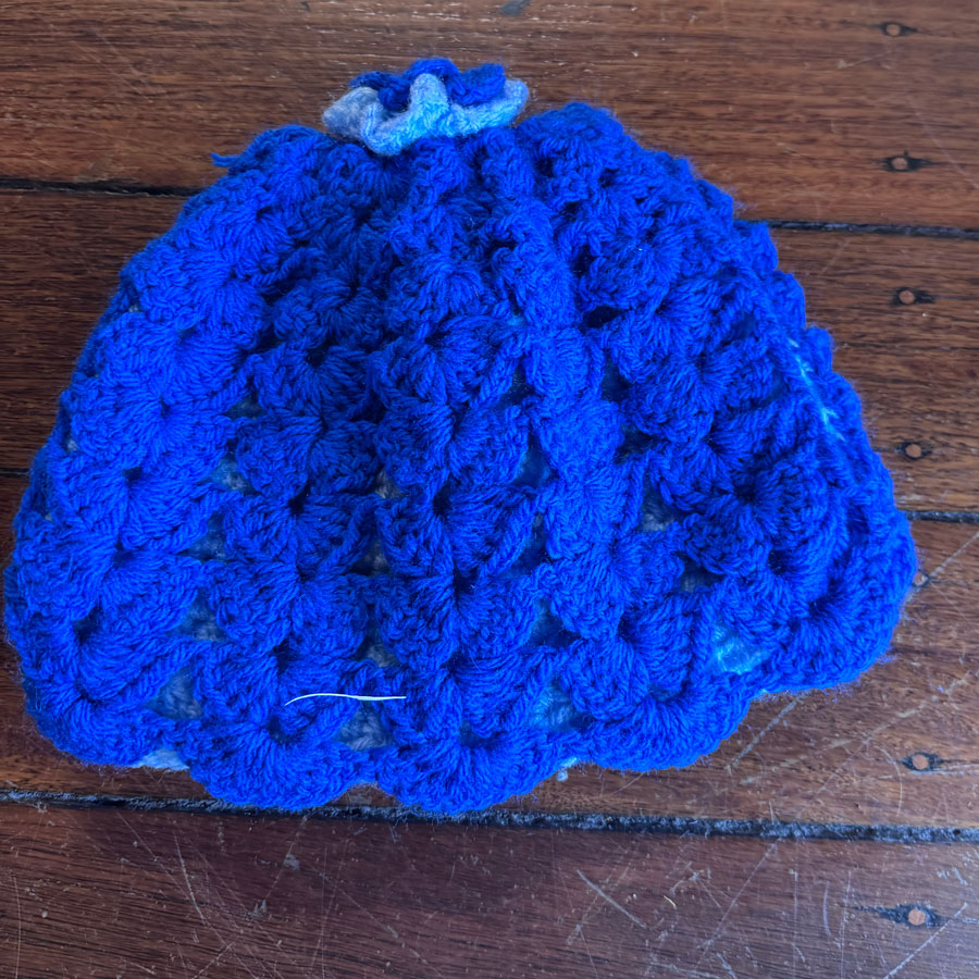Blue flower teapot cosy