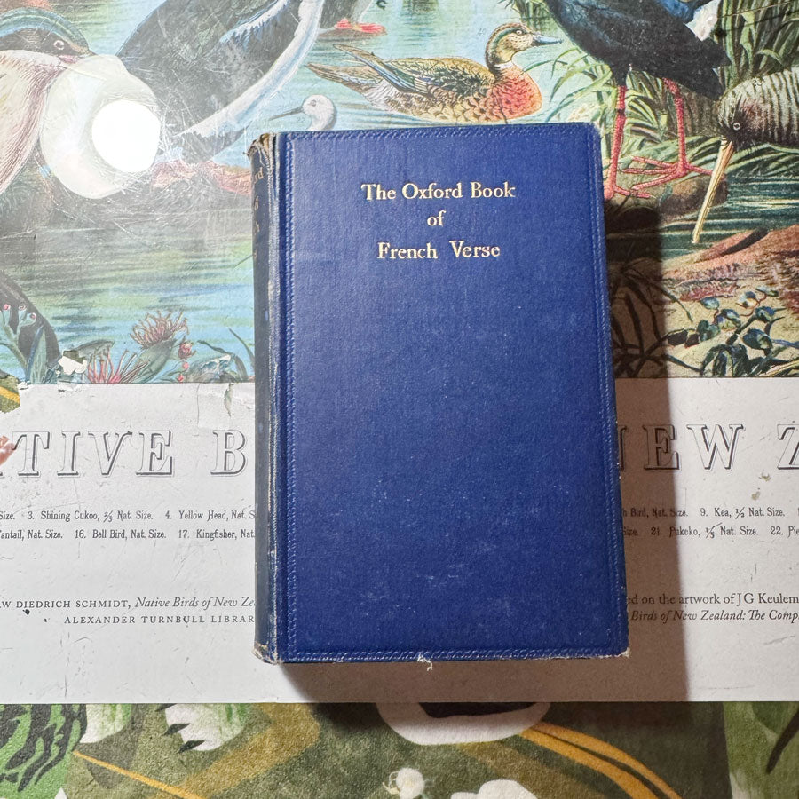 Oxford book of French verse