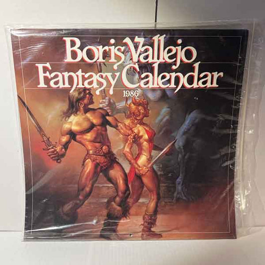 Boris Vallejo Fantasy Calendar 1986 7596
