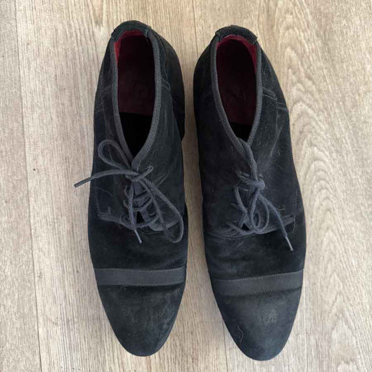 sz 44 Brando italian black suede boots